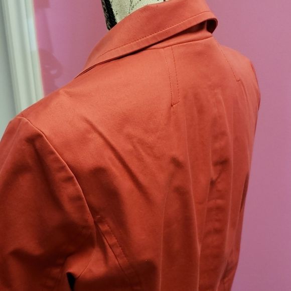 Jacob 💕💕Orange Light Jacket Coat - Picture 4 of 16